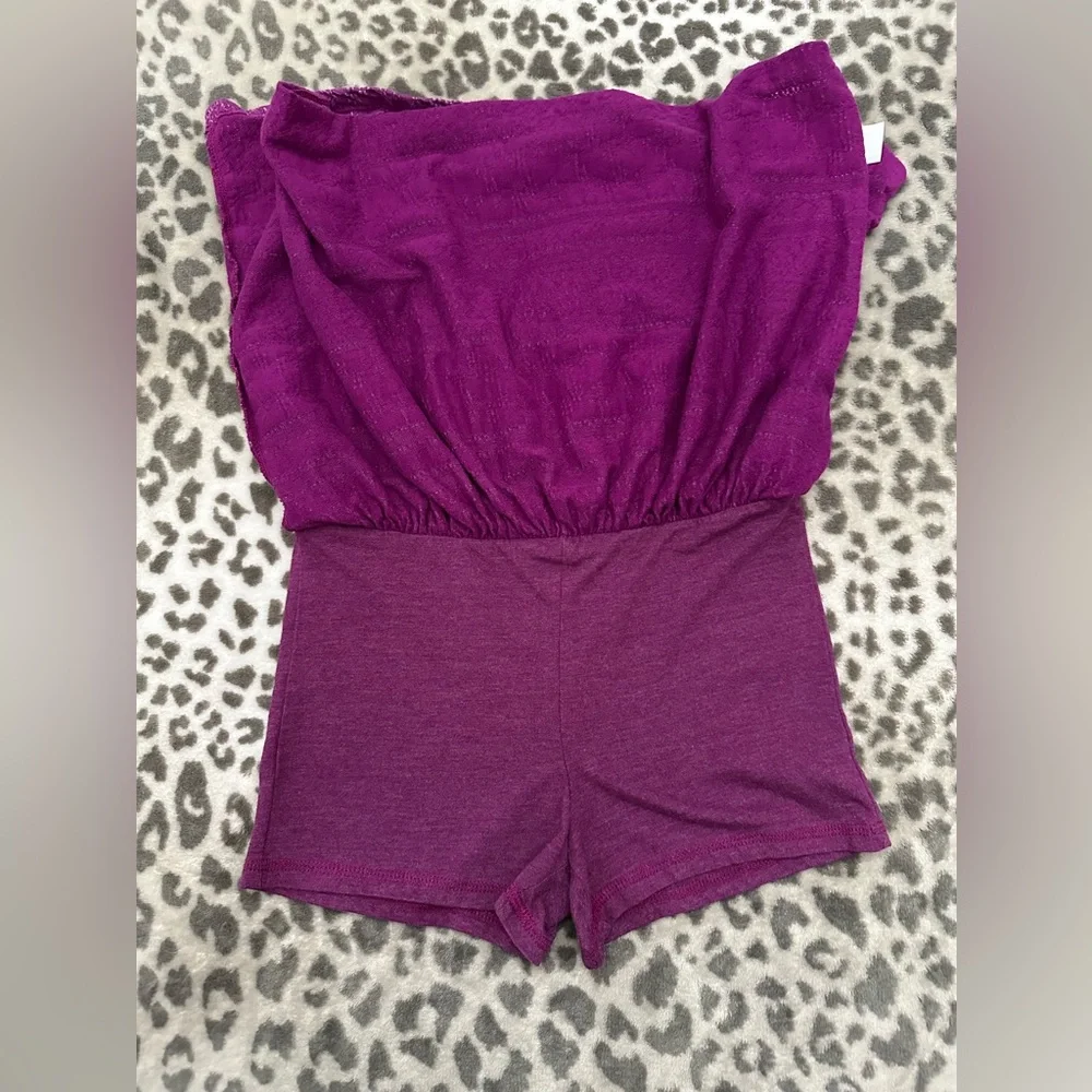 Old Navy Girls Textured Print Skirt in Prince Purple Size Large 10-12 Regular